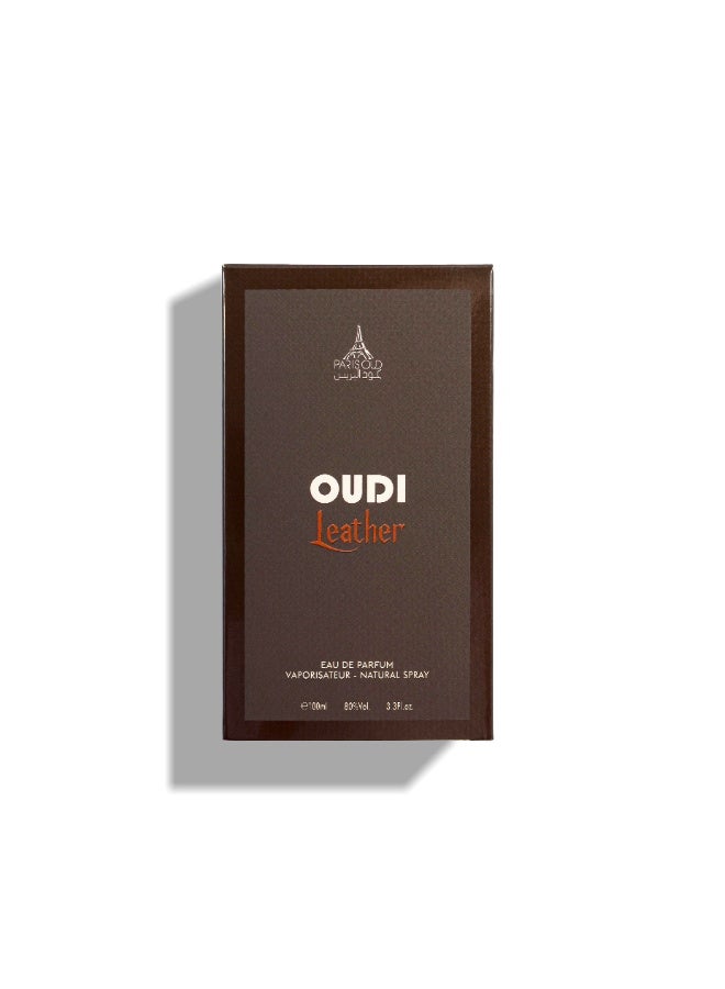 Shaikh Saeed Oudi Leather Oud Perfume for Men 100ml by Al Hunaidi Perfumes-Long Lasting Perfume for Men made with woody and leathery notes-Eau De Parfum - Image 3