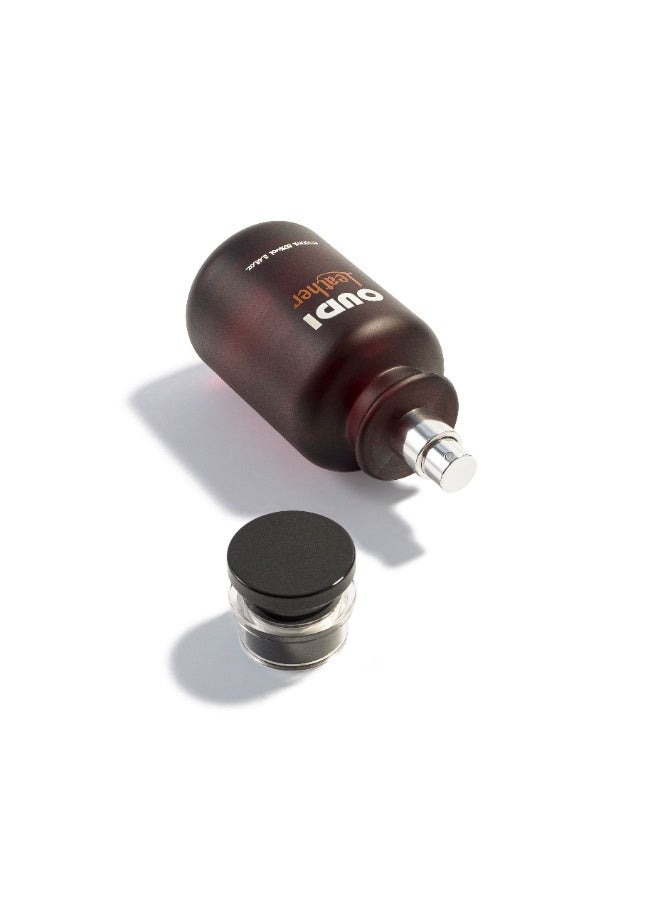 Shaikh Saeed Oudi Leather Oud Perfume for Men 100ml by Al Hunaidi Perfumes-Long Lasting Perfume for Men made with woody and leathery notes-Eau De Parfum - Image 2