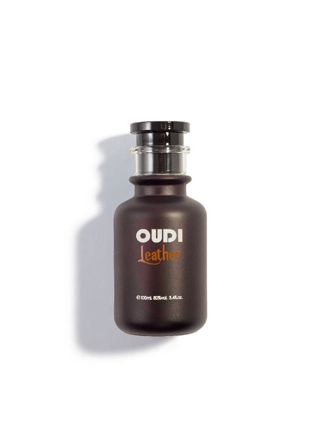 Shaikh Saeed Oudi Leather Oud Perfume for Men 100ml by Al Hunaidi Perfumes-Long Lasting Perfume for Men made with woody and leathery notes-Eau De Parfum - Image 1