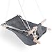 gladswing Baby Swing Indoor and Outdoor Canvas Hammock Swing for Baby to Toddler with a Comfortable Seat Macaroon Wooden Toy Adjustable 5Point HarnessGift for Baby Boys Girls 3 Modes Dark Grey - Image 3