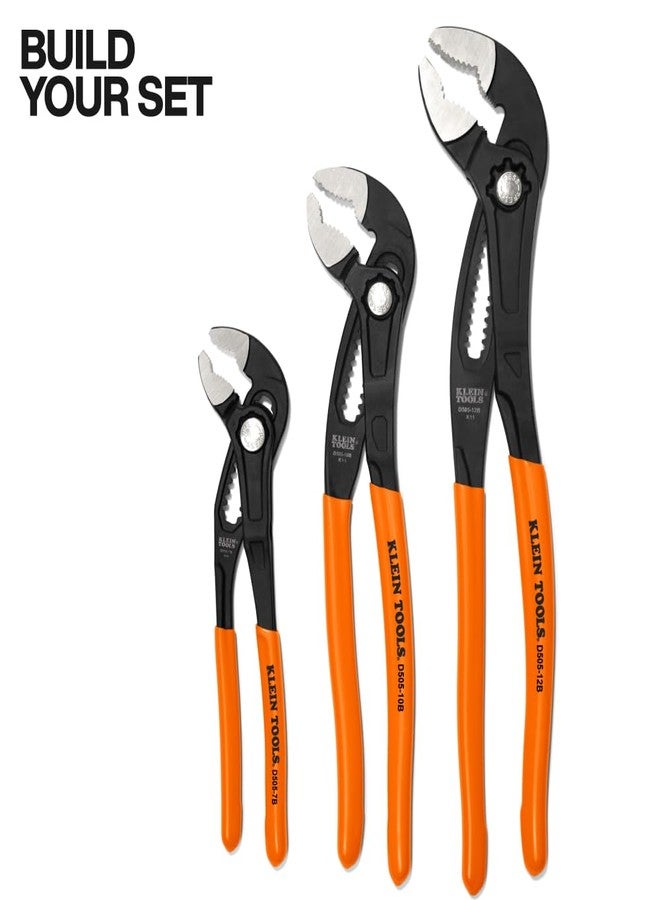 كلاين تولز كماشة Klein Tools D5057B قابلة للتعديل مقاس 7 بوصات، كماشة مضخة Klaw سريعة التعديل، تصميم مضغوط مع فك على شكل حرف V وأسنان صلبة لأقصى عزم دوران - Image 5