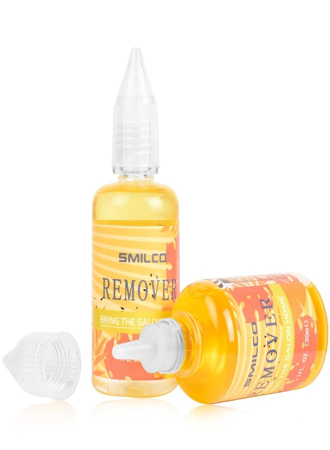 Smilco Tape in Hair Extension Remover - Fast-Acting Adhesive Residue Cleaner for Hair Systems, Lace Wigs & Closures, Efficient Bonding Removal for Extensions (30ml) - Image 1