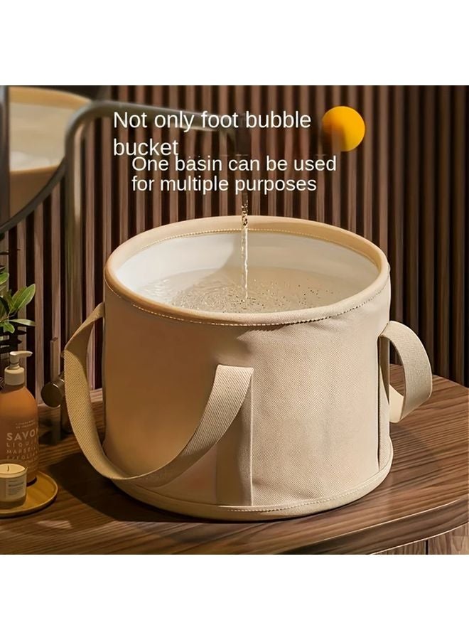 Portable Foot Bath Spa With Temperature Control Foam Massage 1pc Compact Design - Image 5