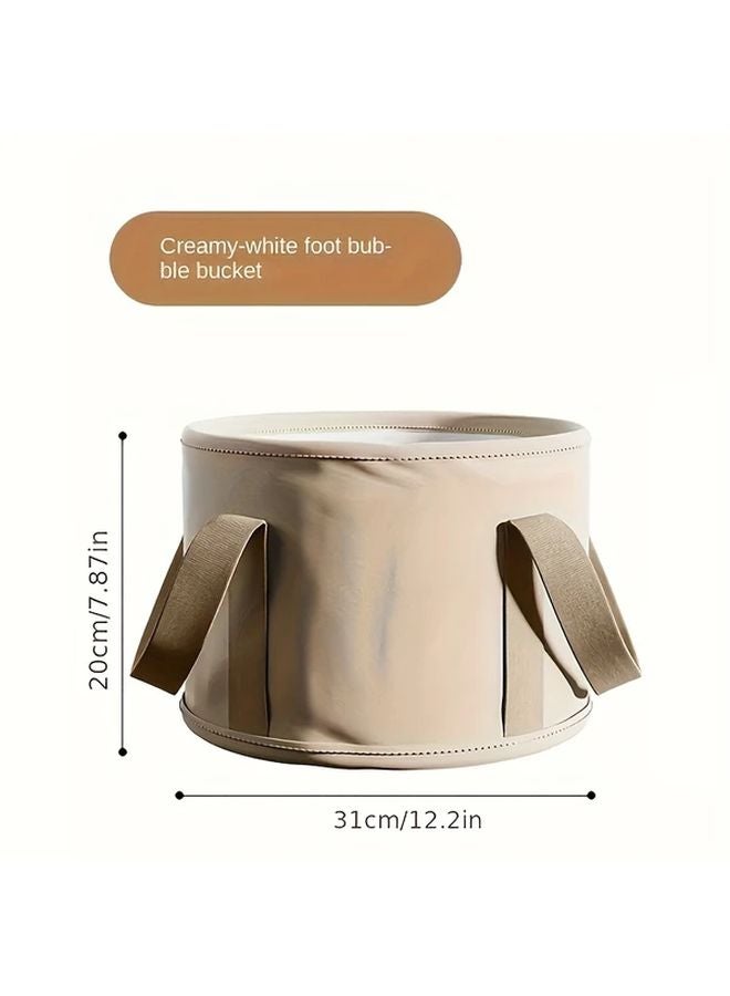 Portable Foot Bath Spa With Temperature Control Foam Massage 1pc Compact Design - Image 4