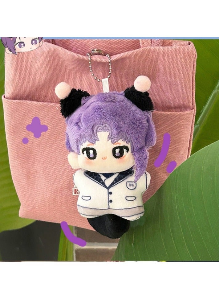 عام “دمية لطيفة من أنمي ‘Blue Prison’ لشخصية ميكاجي لينغ وانغ بجسم نجم البحر ورأس كبير، دمية قطنية مريحة بحجم 10 سم، هدية رائعة للأطفال ومحبي الأنمي.” - Image 1