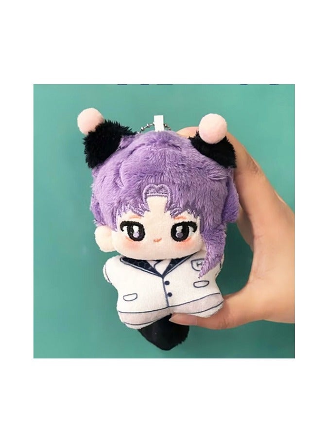 عام “دمية لطيفة من أنمي ‘Blue Prison’ لشخصية ميكاجي لينغ وانغ بجسم نجم البحر ورأس كبير، دمية قطنية مريحة بحجم 10 سم، هدية رائعة للأطفال ومحبي الأنمي.” - Image 2