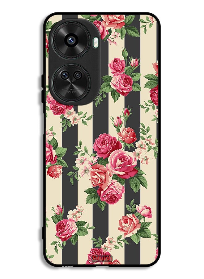 Tolwak Huawei nova 11 SE Protective Case Cover Roses Pattern - Image 1