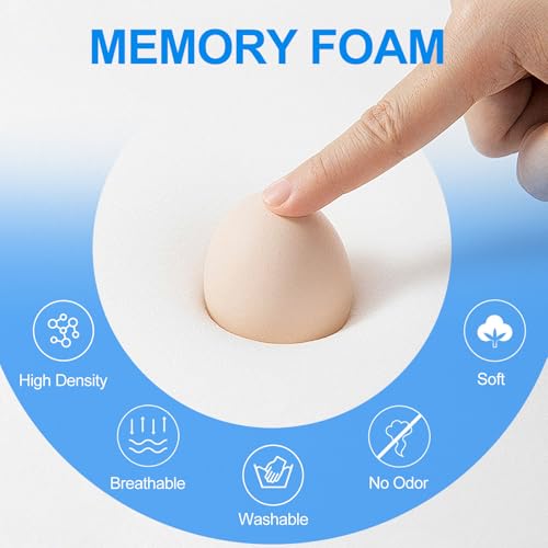 Sanwom Car Seat Cushion with Back Support Pillow, 1.2'' Thick Enhanced Comfort Memory Foam Design for Pain Relief, Ideal for Drivers and Office Use - Ergonomic Lumbar Comfort for Long Sitting - Image 2