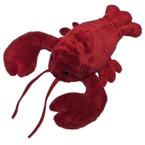 Mary Meyer Stuffed Animal Soft Toy, Lobbie Lobster, 10-Inches, Red , Black - Image 5
