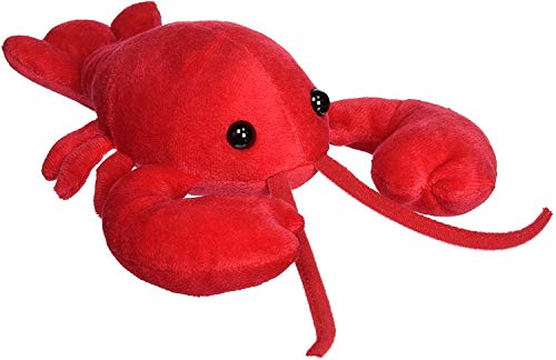 Mary Meyer Stuffed Animal Soft Toy, Lobbie Lobster, 10-Inches, Red , Black - Image 2