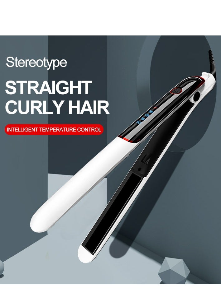 Hair Straightener, Fast Heat Titanium Hair Straightener for Stylish Styles, 2-in-1 Hair Straightener and Curler Dual Voltage Styling Tool for Professional Salon Straightening/Curling/Waving - pzsku/Z1BB6D640494AF6BD6FFEZ/45/_/1724033890/a5aaf92c-e30c-43be-aa7d-465ffe26c0d7