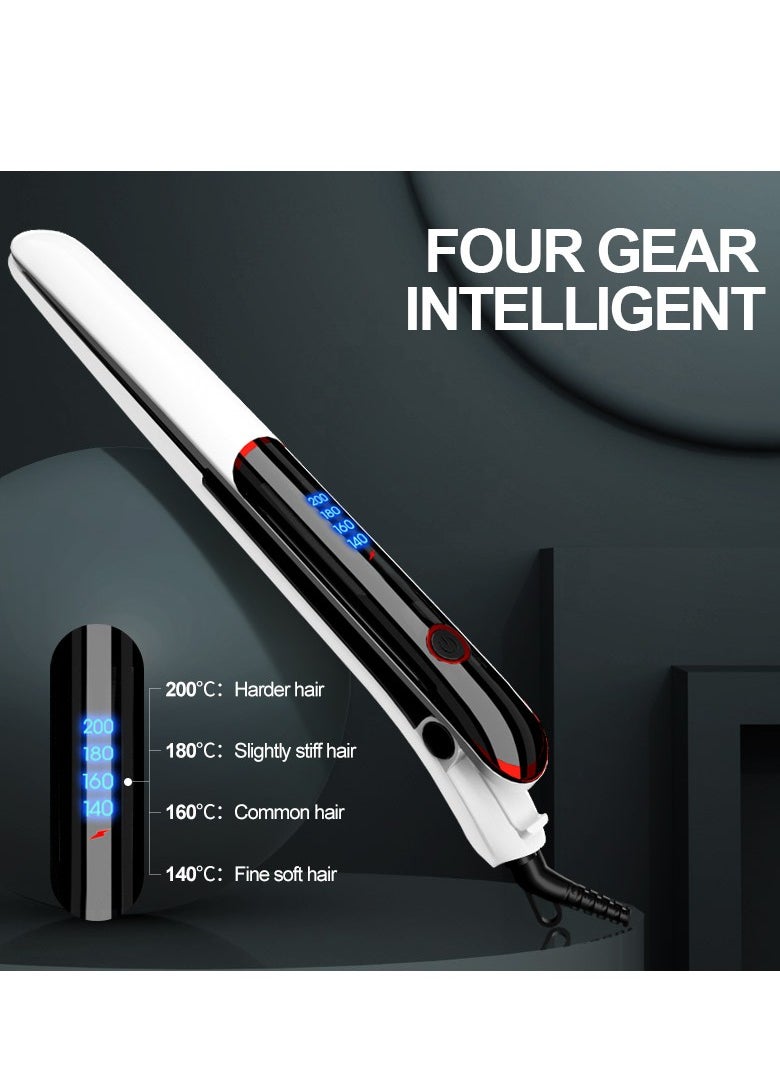 Hair Straightener, Fast Heat Titanium Hair Straightener for Stylish Styles, 2-in-1 Hair Straightener and Curler Dual Voltage Styling Tool for Professional Salon Straightening/Curling/Waving - pzsku/Z1BB6D640494AF6BD6FFEZ/45/_/1724033920/1c6437e4-9258-44d1-9645-06ed61482f13