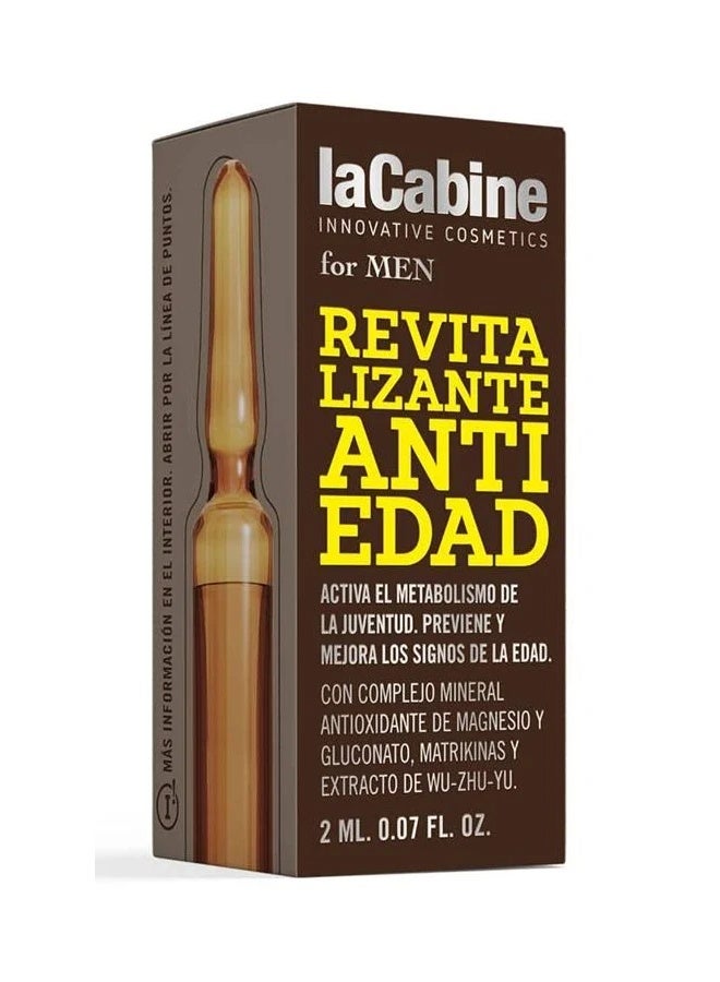 La Cabine for Men Revitalizing Anti-Aging Concentrated Ampoule 1x2ml - Image 1