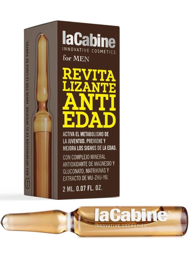 La Cabine for Men Revitalizing Anti-Aging Concentrated Ampoule 1x2ml - Image 2
