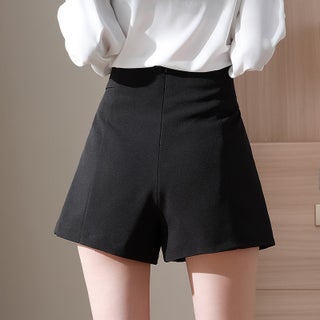 Shorts womens high waist slimming loose summer word 2220 new A casual chubby girl wide leg pants hot pants versatile plus size Black - pzsku/Z1BB6ED8CE806AC2F1DA8Z/45/1746208133/0684e14e-bf8d-4548-901f-4f4da4e375b0