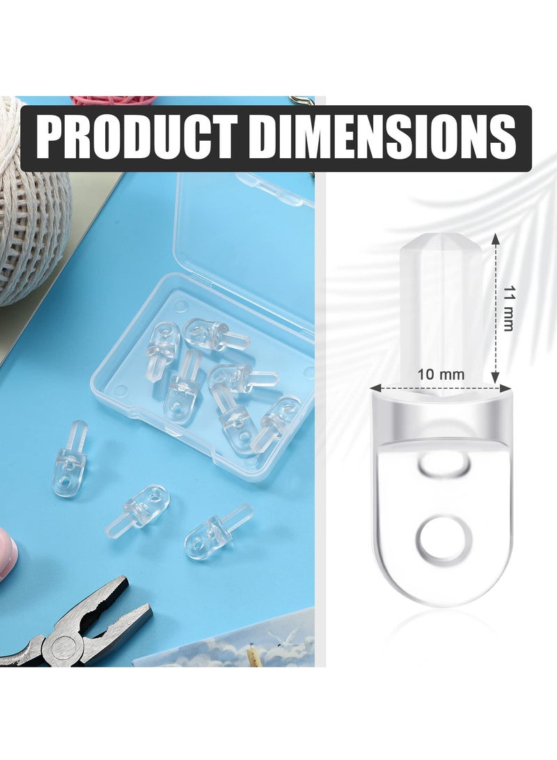 قطع غيار ستائر رأسية بديلة، 12 قطعة من مادة التثبيت، نصائح عمود الميل لإصلاح الستائر الرأسية، قطع استبدال لستائر خارجية للنوافذ الداخلية، ملحقات ستائر رأسية. - Image 5