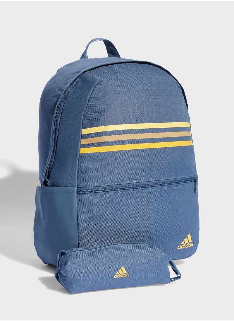 Adidas Classic 3 Stripes Backpack