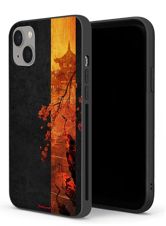 Tolwak Apple iPhone 13 Protective Case Autumn Colors Art - Image 1