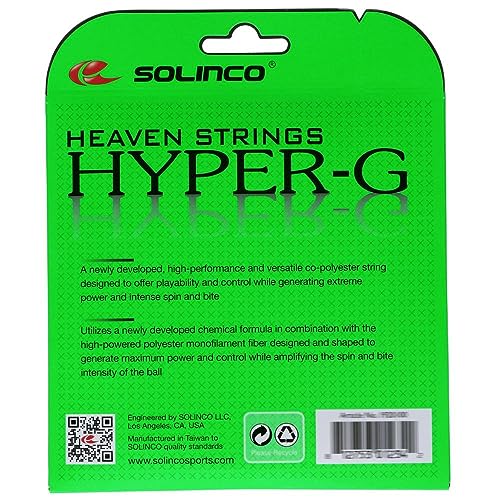 Solinco Heaven Strings Hyper-G Tennis String Set-17g/1.20mm - Image 3