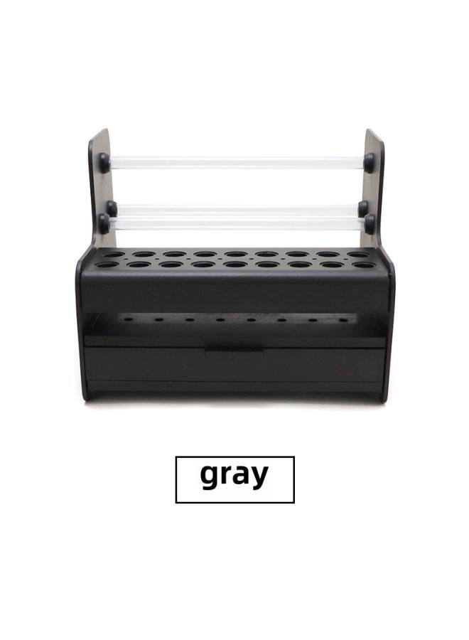 Generic Glasses White Plastic Tool Rack Glasses Shop Special Maintenance Adjustment Box Screwdriver Pliers Organize Tool Box