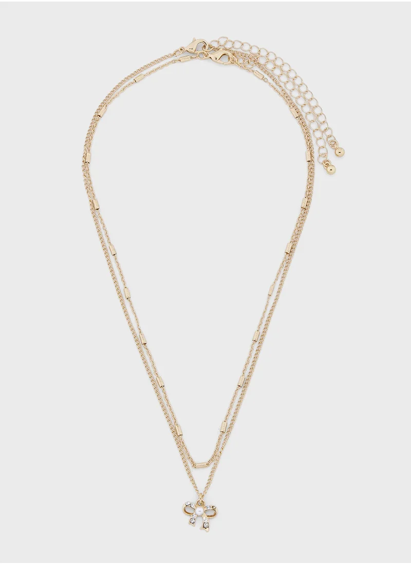 جينجر 2 Pack Floral Necklace
