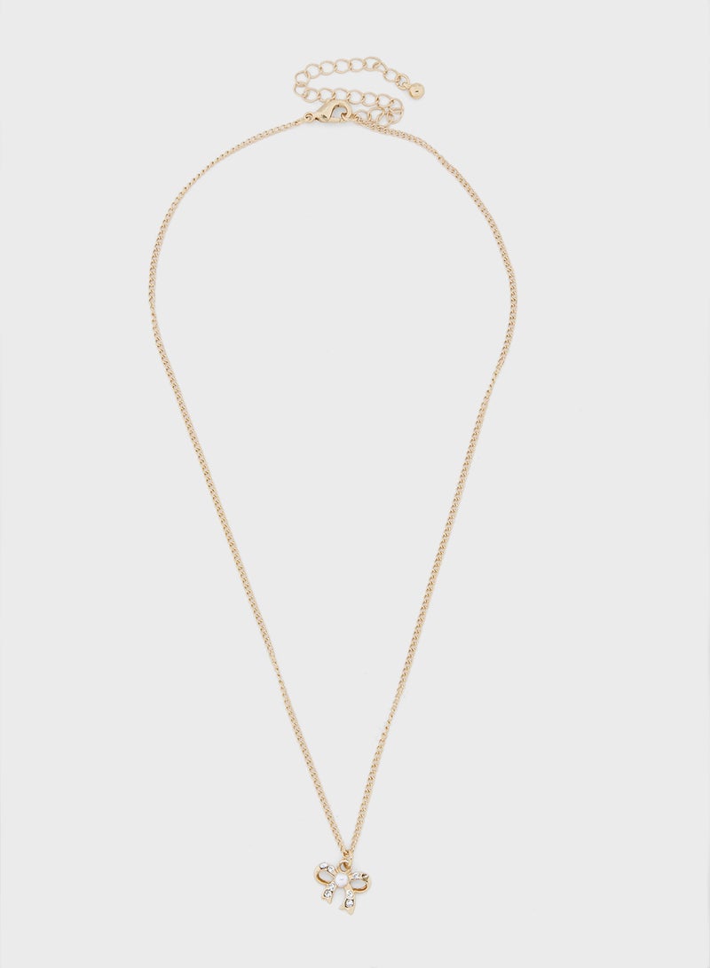Ginger 2 Pack Floral Necklace  - Image 4