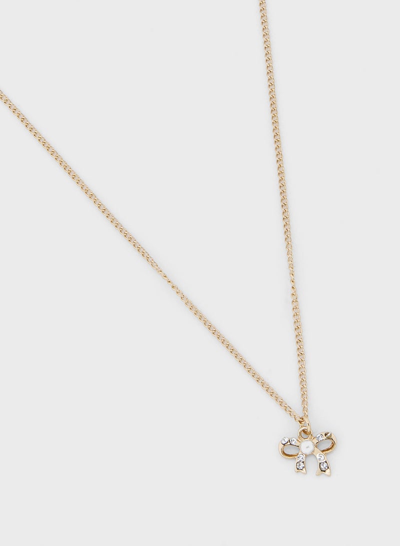 Ginger 2 Pack Floral Necklace  - Image 5