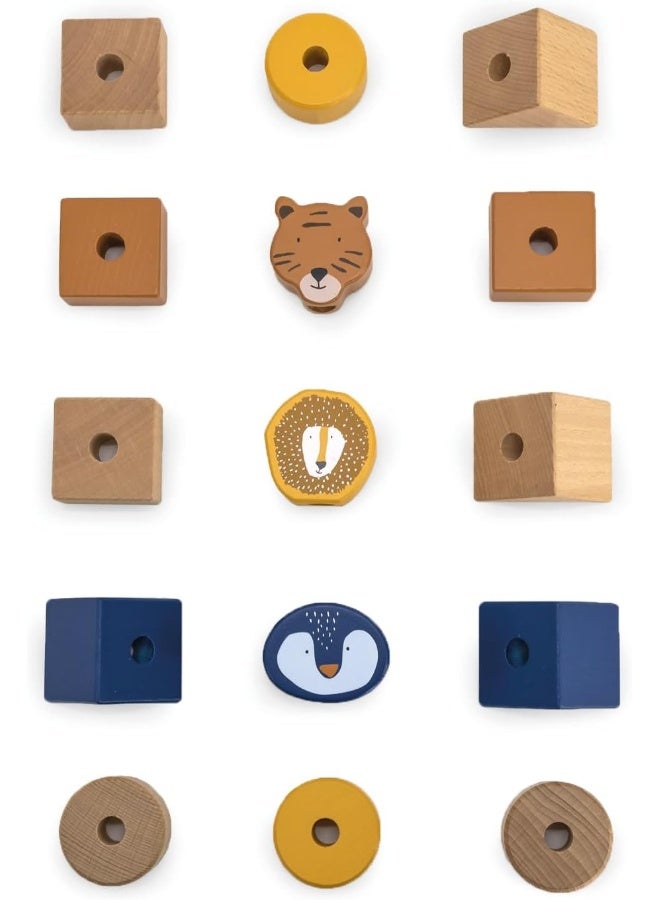 Trixie Wooden animal puzzle stacker - Image 4