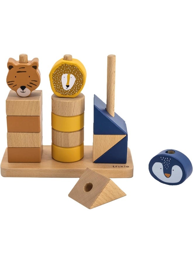 Trixie Wooden animal puzzle stacker - Image 3