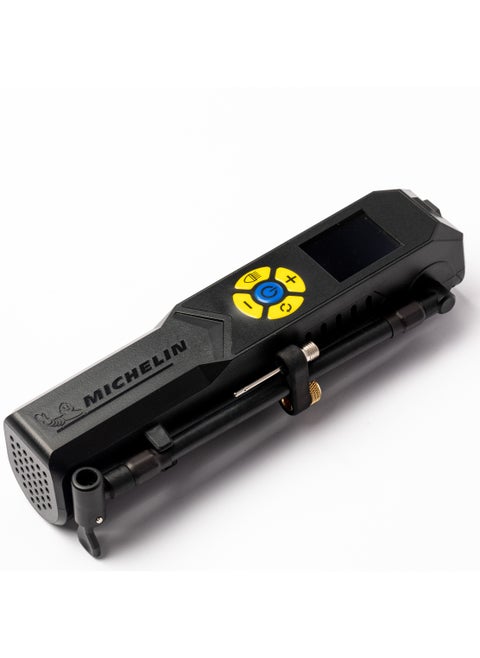 Michelin Cordless Tire Inflator with Li-Ion Battery and Suitable for Topping up Tire Pressure upto 50 PSI of Cars Bikes and other Inflatables