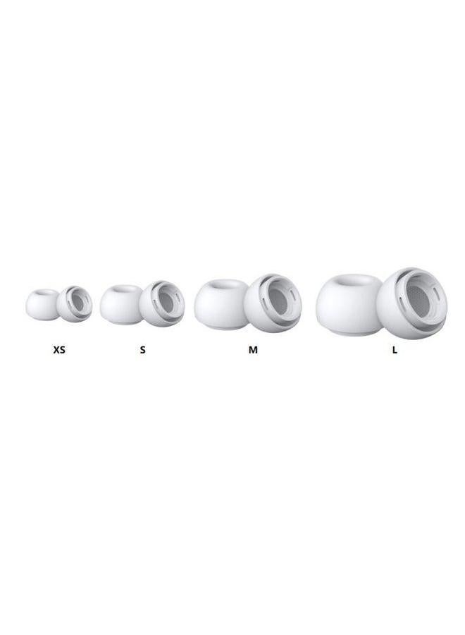 AirpodsPro Ear Cap Huaqiang North Series In-Ear Bluetooth Headset Replacement Earplugs Silicone Cap-Color:White-Applicable Models:M - Image 2