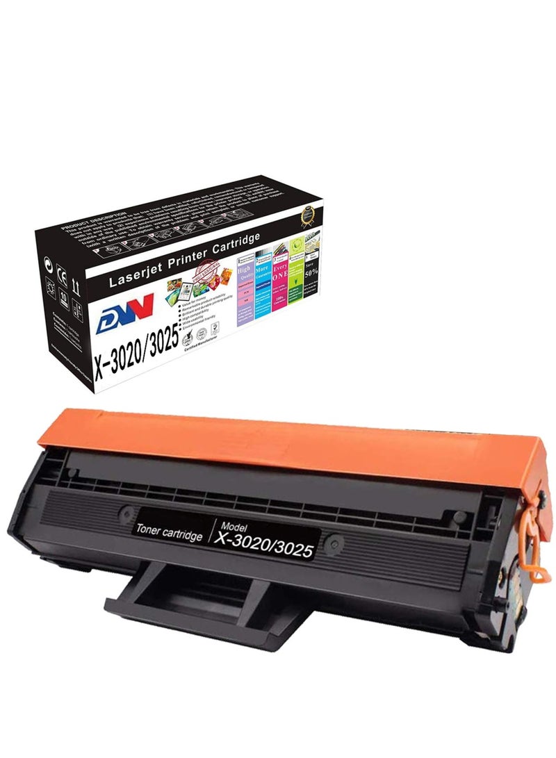 DW Compatible Toner Cartridges Replacement for XEROX X-3020/3025 use in Xerox WorkCentre 3025, Xerox Phaser 3020 - High Yield, 106R02773 106R03048 Toner Cartridges - Image 1