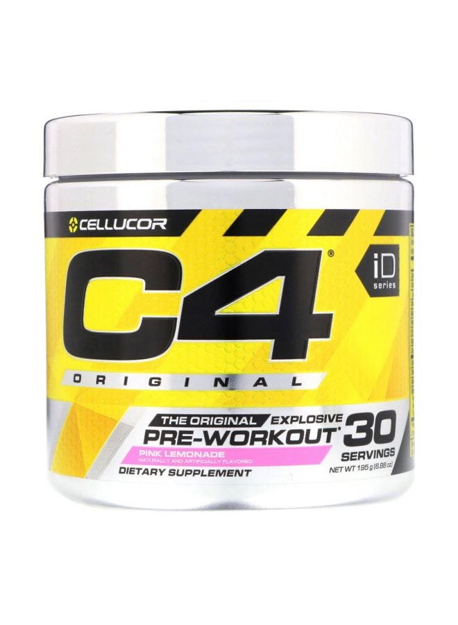 سيلوكور مكمل غذائي C4 أوريجينال إكسبلوسيف لما قبل التمارين - نكهة الليمون الوردي - 30 جرعة - Image 1