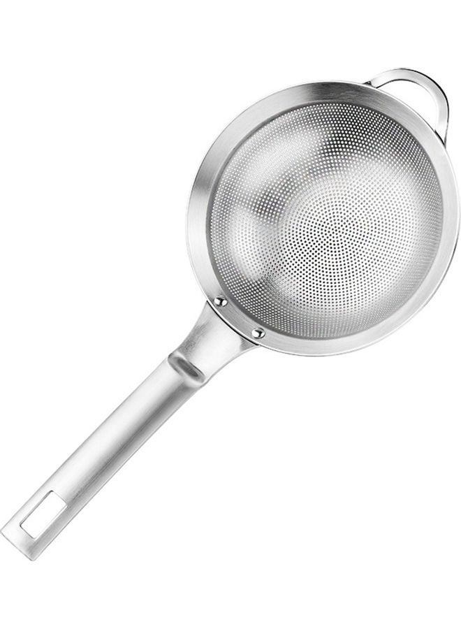 NIBEMINENT Stainless Steel Strainer Silver