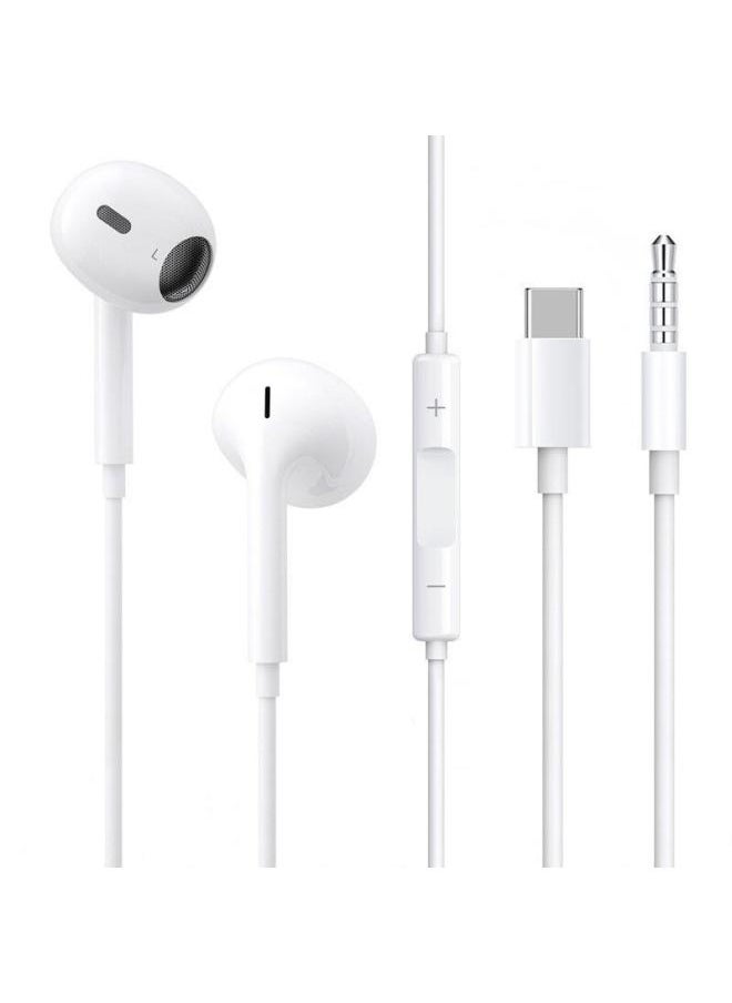 Generic - Four-generation Type-c Wired Headset For Apple Android Mobile Phone Bass In-ear Mobile Phone Headset-Color:4th Generation [lightning Bluetooth Version] Carton Packaging - Image 1