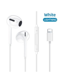 Four-generation Type-c Wired Headset For Apple Android Mobile Phone Bass In-ear Mobile Phone Headset-Color:4th Generation [lightning Bluetooth Version] Carton Packaging