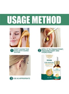 SOUTH MOON Earache Drops for Adult Ear Infections,20ml Organic Ear Ringing Remedy Drops, Natural Herbal Tinnitus Ear Drops, Ear Wax Removal Oil & Cleaner for Help Reduces Ear Noise, Reduce Ear Pain  - Image 4