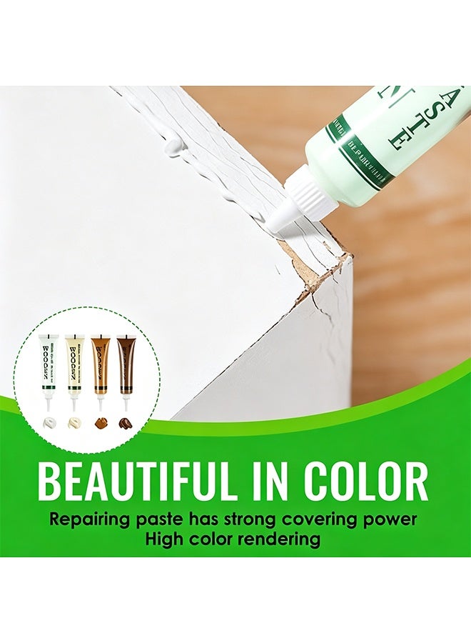 Woodeze Wooden Repair Paste 4 Colors Wood Furniture Filler For Scratches Cracks Nail Holes Restore Door Table Floor Cabinet Surfaces,4pcs - Image 3