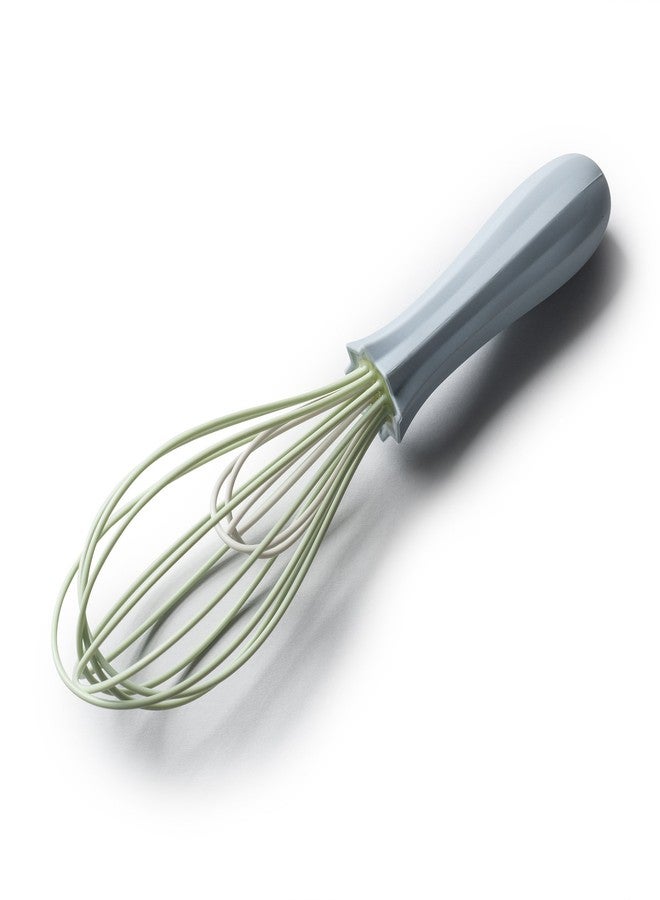 Zeal Stick Non-Scratch Double Headed Balloon Whisk, Silicone, Duck Egg Blue, 26 cm - Image 1