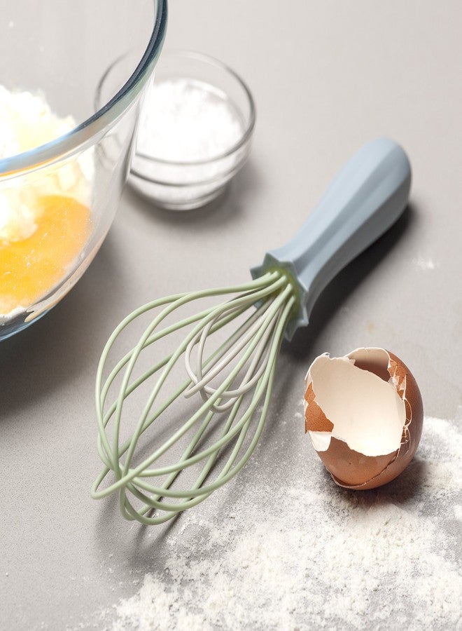 Zeal Stick Non-Scratch Double Headed Balloon Whisk, Silicone, Duck Egg Blue, 26 cm - Image 4