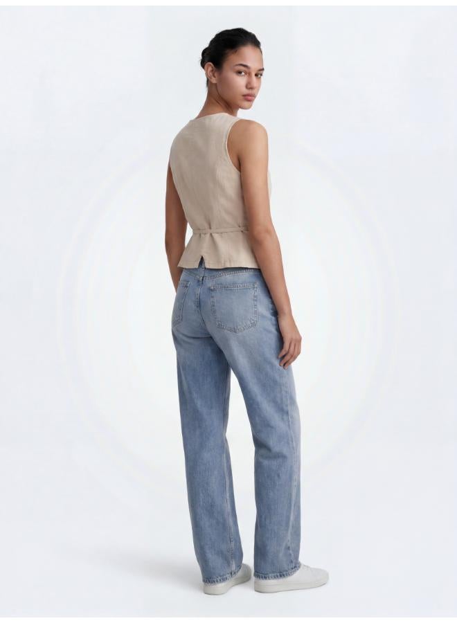ONLY Sleeveless Belted Waistcoat - Image 2