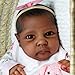 KOKOMANDY 19 inch Reborn Baby Dolls Black Girl African American Silicone Reborn Doll Realistic Newborn Weighted Baby Doll That Look Real Toddler Kids Birthday Gifts Dolls Toys Accessories - Image 3