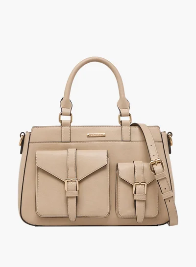 سيليست حقيبة يد توت بسحاب وحزام قابل للفصل