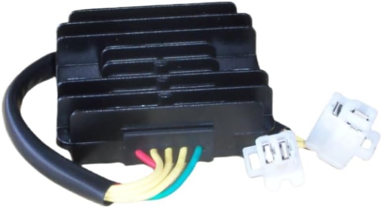 Fuel Injection Motorcycle Voltage Regulator Rectifier Compatible with KVXA M3 GN125 CBF125 150SUZUKI 3-Phase(GN 5 Wires)