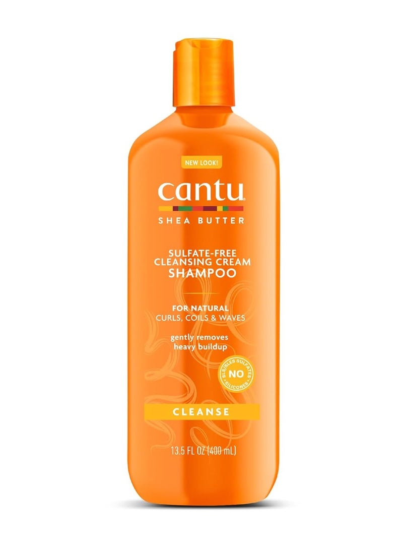 Cantu Sulfate-Free Cream Shampoo & Conditioner Bundle, 13.5 fl oz - Image 2