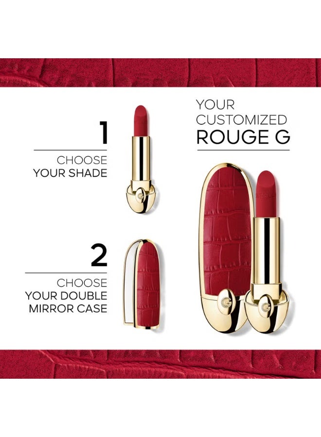 غيرلان GUERLAIN Rouge G The Refill-829 Le Fuchsia Profound- Satin - Image 4