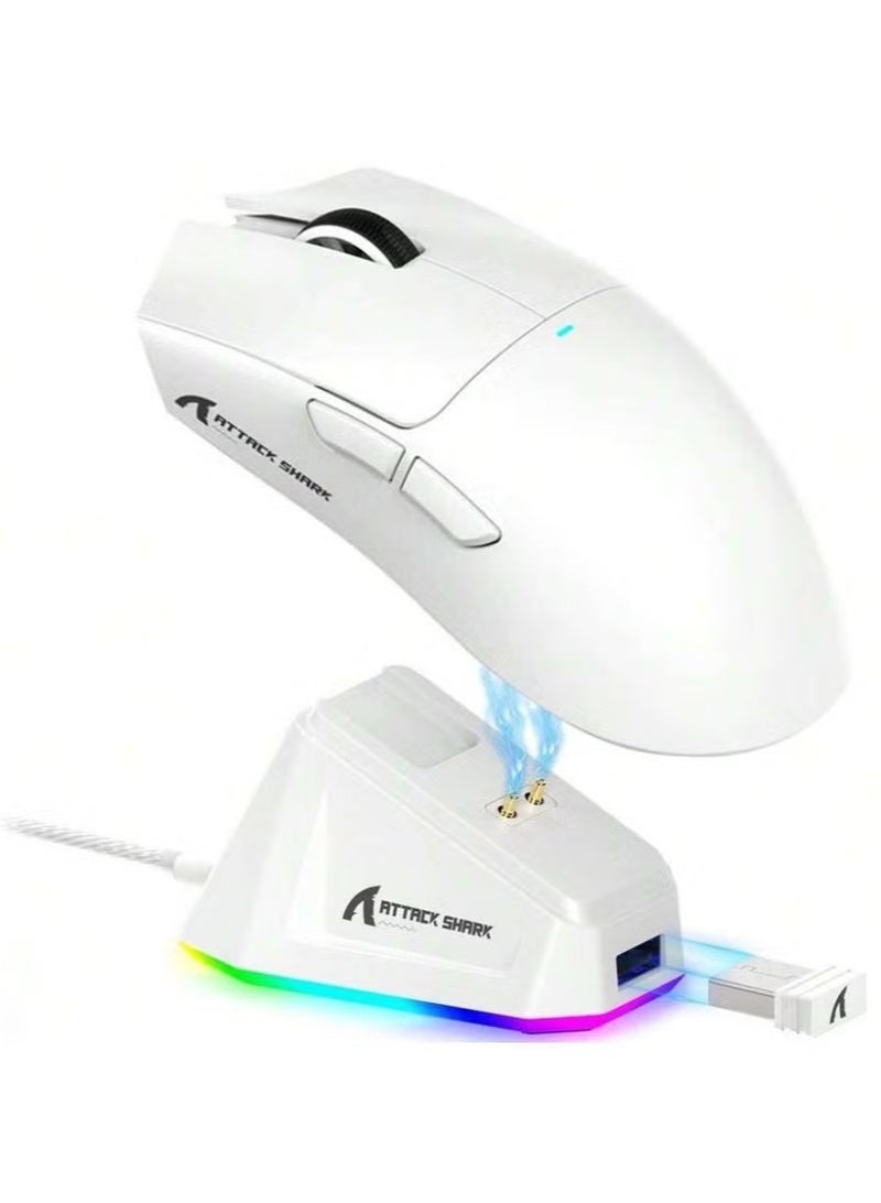Attack Shark X11 Mouse , 3-Mode Docking Charger 1K Wireless Gaming Mouse - Image 2