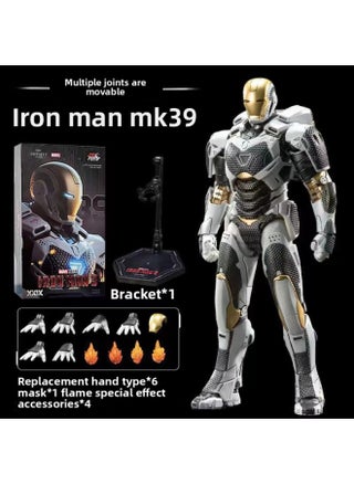 Zhongdong Iron Man Hand-made MK85 Marvel 3 Avengers 2 Mark 50 Luminous Action Figure Model Toy-Color:Iron Man Mk39 1906-39 - pzsku/Z1BB94671C80F0DFB4ED0Z/45/1745836539/834e874a-d2f8-46d7-8368-643b133f4af4