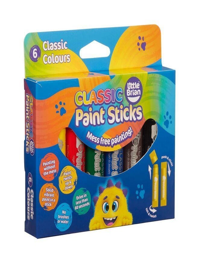 Little Brian Multicolor Paint Sticks Mess Free Art - Image 1