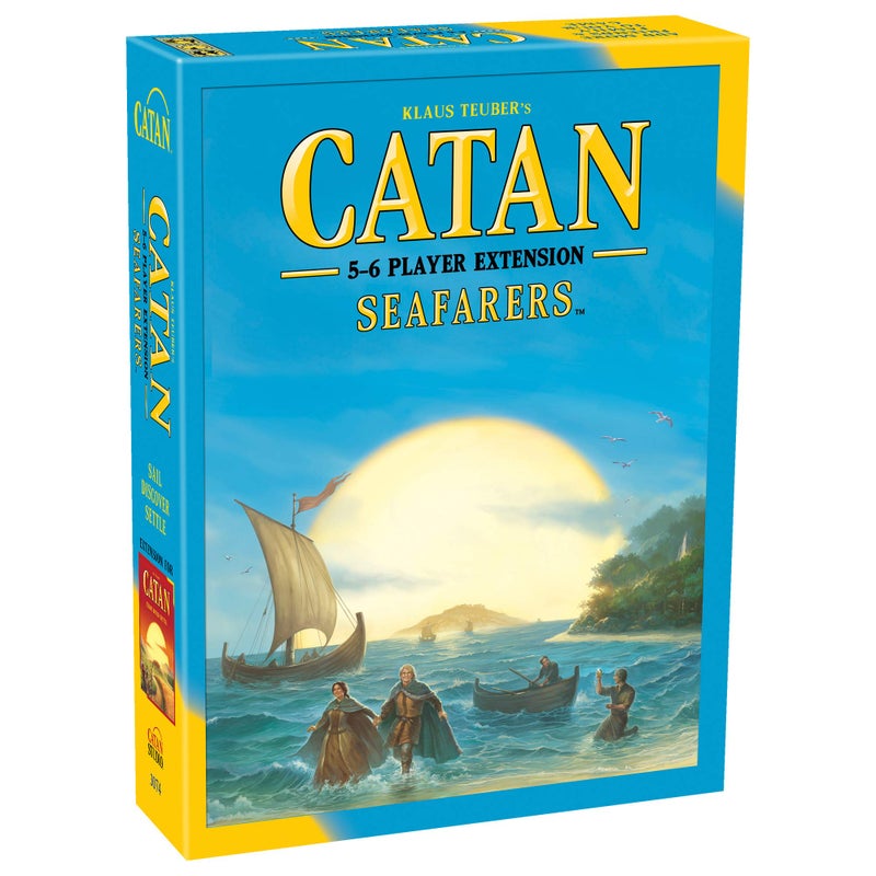 CATAN Seafarers Board Game Extension Allowing 2 Players for The CATAN Seafarer Expansion | Board Game for Adults and Family | Adventure Board Game | Made by Catan Studio - Image 1